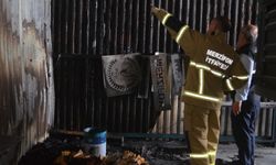 Amasya’da fabrika yangınında dumandan etkilenen 8 kişi hastaneye kaldırıldı