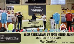 Gençlik ve Spor Bakanlığından Çorum'daki spor kulüplerine 7 milyon liralık destek