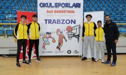 Trabzon'da Okul Sporları 3x3 Basketbol Gençler müsabakaları tamamlandı