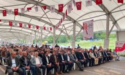 Çatalca’da Cumhurbaşkanı Erdoğan’ın yeniden seçilmesiyle 81 ile ithafen 81 koyun kesildi