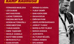 Galatasaray’ın Ankaragücü maçı kamp kadrosu belli oldu
