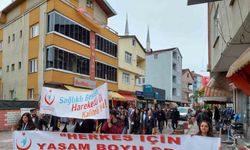 Türkeli’de “Sağlık İçin Hareket Et” yürüyüşü
