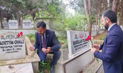 BBP Adayı Dinçkurt'tan ülkücü şehitlere ziyaret