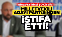 Sinop Milletvekili adayı partisinden istifa etti