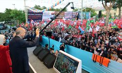 MARDİN - Cumhurbaşkanı Erdoğan: ''Biz bu ülkede 21 yıldır sadece eser ve hizmet siyaseti yaptık"