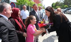 SANSUN - AK Parti'li Karaaslan Havza ilçesinde ziyaretlerde bulundu