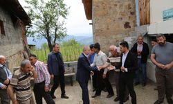 Artvin Valisi Yılmaz Doruk Pirnalli köyünü ziyaret etti