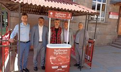 Ladik Kaymakamı Orhan, Türkiye Diyanet Vakfı'na vekaletle kurban bağışında bulundu