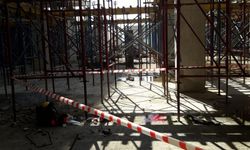 Samsun'da hastane inşaatından düşen işçi öldü