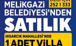 Melikgazi Belediyesi'nden daire ve villa satışı