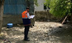 36 yapıda hasar tespiti yapıldı