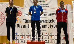 Anadolu Üniversitesi Oryantiring sporcusu altın madalya ile döndü