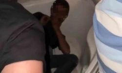 Hasarlı binadan hırsızlık yapan zanlı jakuzide yakalanıp darp edildi