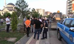 Yeşil alanda yapılacak taksi durağına vatandaşlardan tepki