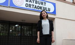 BAYBURT - LGS sınavında 500 tam puan alan Ceylin, savcı olmak istiyor