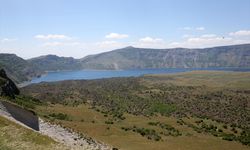 BİTLİS - Nemrut Krater Gölü'nde bayram yoğunluğu yaşanıyor