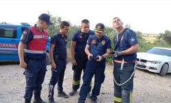 MANİSA - Kanyonda yaralanan doğa yürüyüşçüsünü kurtarmak için çalışma başlatıldı