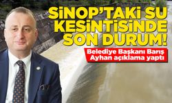 Sinop'taki su kesintisiyle ilgili başkandan açıklama