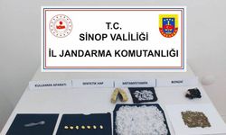 Jandarma operasyonunda uyuşturucu madde ele geçirildi