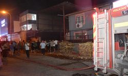 ADANA - Palet imalathanesinde çıkan yangın hasara neden oldu