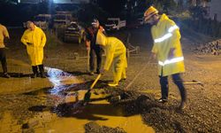 Giresun'da sağanak hayatı olumsuz etkiledi