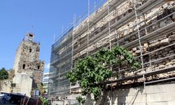 Sinop Kalesi'nde restorasyon çalışmaları devam ediyor