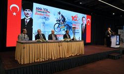 Uluslararası 100. Yıl Cumhuriyet Bisiklet Turu'nun tanıtımı Samsun'da yapıldı