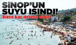 Meteoroloji Sinop'un deniz suyu sıcaklığını açıkladı