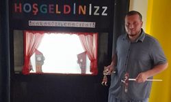 Ayancık'ta öğrenciler Hacivat ve Karagöz gösterisi ile eğlendi