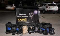 ADANA - 31 kilo 700 gram esrar ele geçirilen araçtaki 3 zanlı tutuklandı