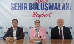 AK Parti Genel Başkan Yardımcısı Belgin Uygur, Bayburt'ta konuştu: