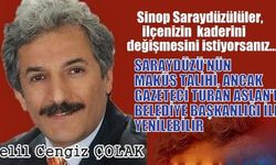 Gazeteci Çolak: Saraydüzü halkı Turan Aslan'ı kaçırmasın!