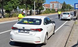 SAMSUN - Trafik denetimlerinde 34 sürücüye ceza kesildi