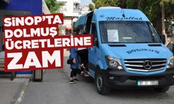 Sinop'ta dolmuş ücretlerine zam 