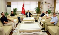 Milletvekili Maviş ve AK Parti ekibi Vali Özarslan'ı ziyaret etti