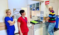 İl Müdürü Mollahüseyinoğlu Gerze ve Dikmen'de sağlık ekiplerini ziyaret etti