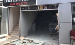 Amasya'da akaryakıt istasyonunun deposunda meydana gelen patlama hasara neden oldu