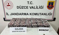 Düzce'de aracında uyuşturucu bulunan sürücü tutuklandı