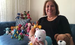 İnternetten öğrendiği amigurumi tekniğiyle 8 yıldır oyuncak örüyor