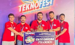Karabük Gençlik Merkezi PHOTONX takımı, TEKNOFEST'te "en iyi girişim" ödülünü kazandı