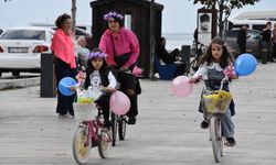 Ordu'da "Süslü Kadınlar Bisiklet Turu" düzenlendi
