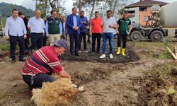 Salıpazarı'nda yeni yerleşim yerinin temeli atıldı