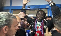 Trabzonspor'un yeni transferi Batista Mendy, Trabzon'a geldi