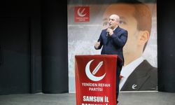 Yeniden Refah Partisi Genel Başkan Yardımcısı Cengiz Zor, Samsun'da konuştu: