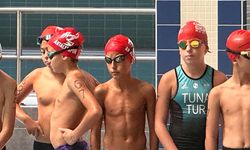 Antalyasporlu yüzücüler, Denizli’de madalyaya koştu