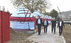 Belediye Başkanı Doğan, Türk otağı ve mesire alanında incelemelerde bulundu