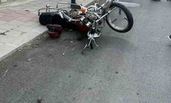 Burdur’da motosiklet ile otomobil çarpıştı: 2 yaralı