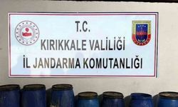 Kırıkkale’de 650 litre kaçak şarap ele geçirildi