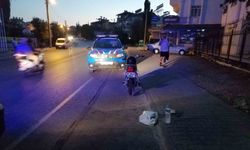 Manavgat’ta motosiklet kazası: 1 yaralı