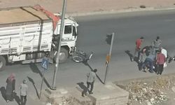 Mardin’de kamyonetle çarpışan bisikletli çocuk yaralandı